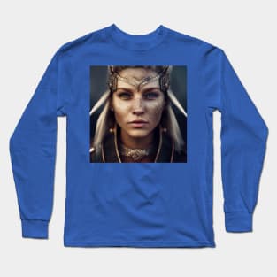 Viking Shield Maiden Long Sleeve T-Shirt